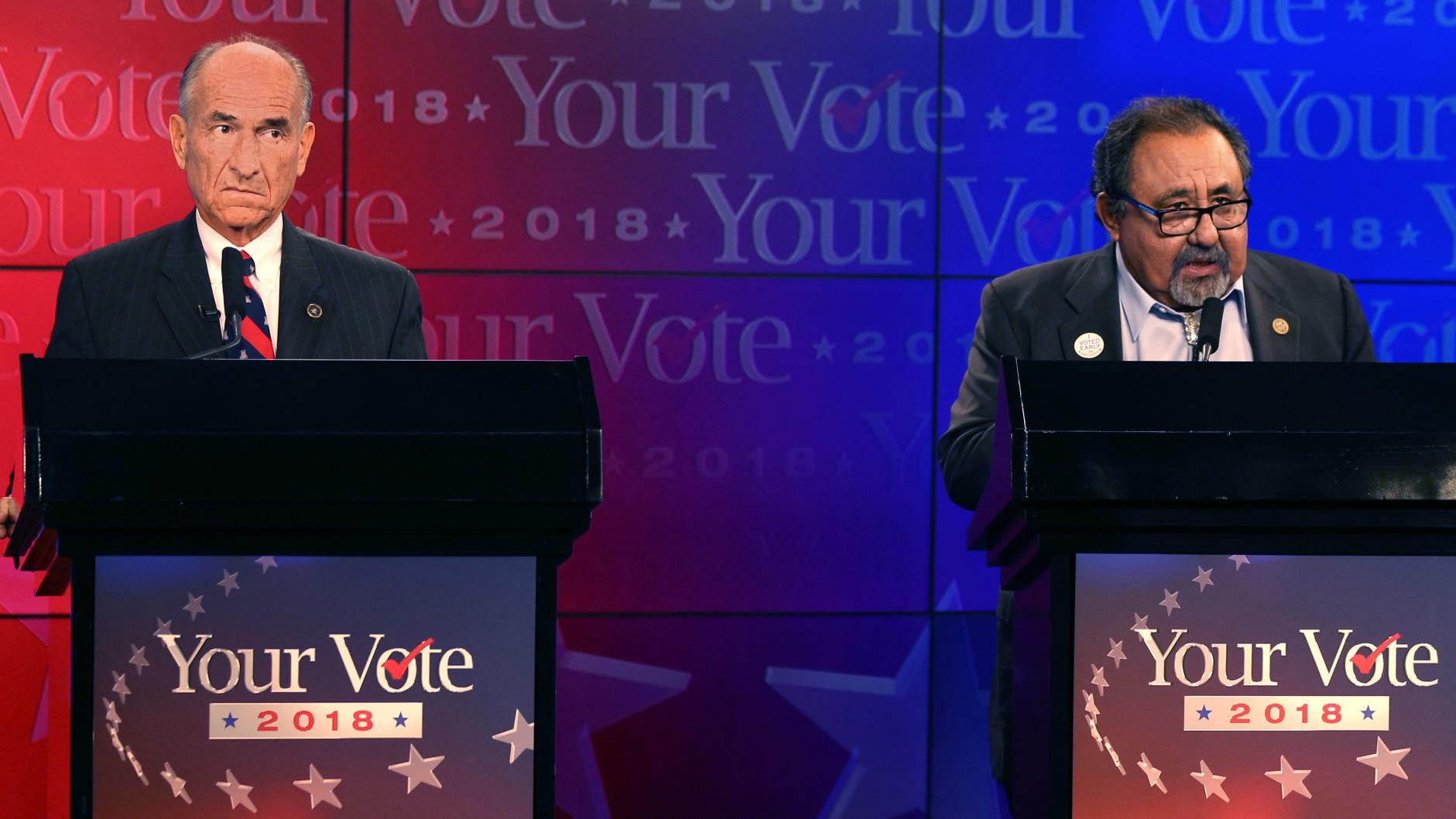 Final debate between Raúl Grijalva, Nick Pierson returns to "bad Mexican" roots